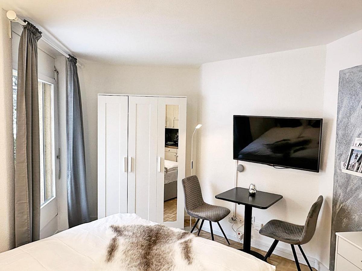 Kleines Juwel, Zentral, Mit Garage Und Pool - Cb102 St. Moritz Exterior foto