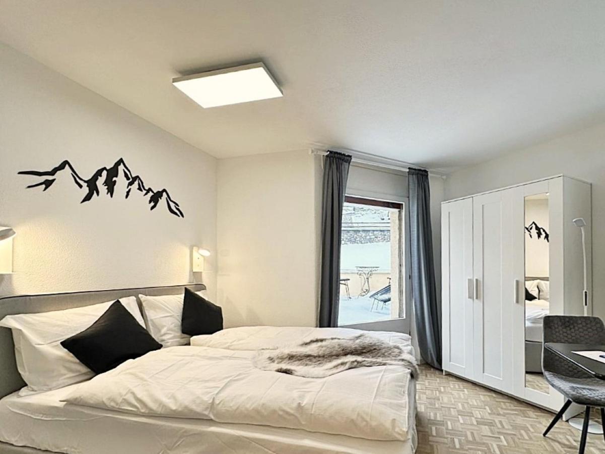 Kleines Juwel, Zentral, Mit Garage Und Pool - Cb102 St. Moritz Exterior foto